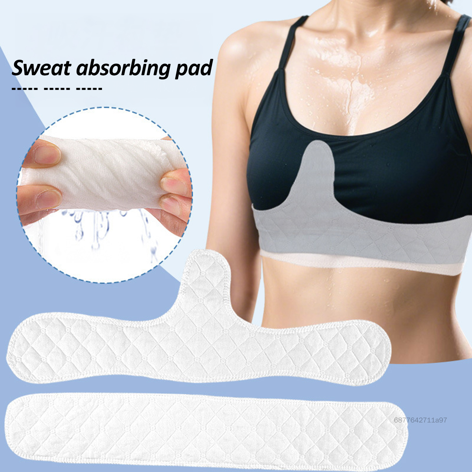 Dưới áo ngực, lót mồ hôi đổ mồ hôi boob mồ hôi lót pad lý tưởng cho trang phục hàng ngày hoặc du lịch sử dụng tf-hom-vn