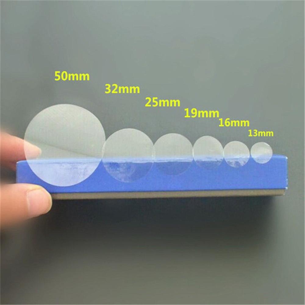 5210BIYU 8/24/48/70/96/132pcs PVC Bóng Wafer Trong suốt Nhãn tự dính Hình dán chấm Niêm phong tệp