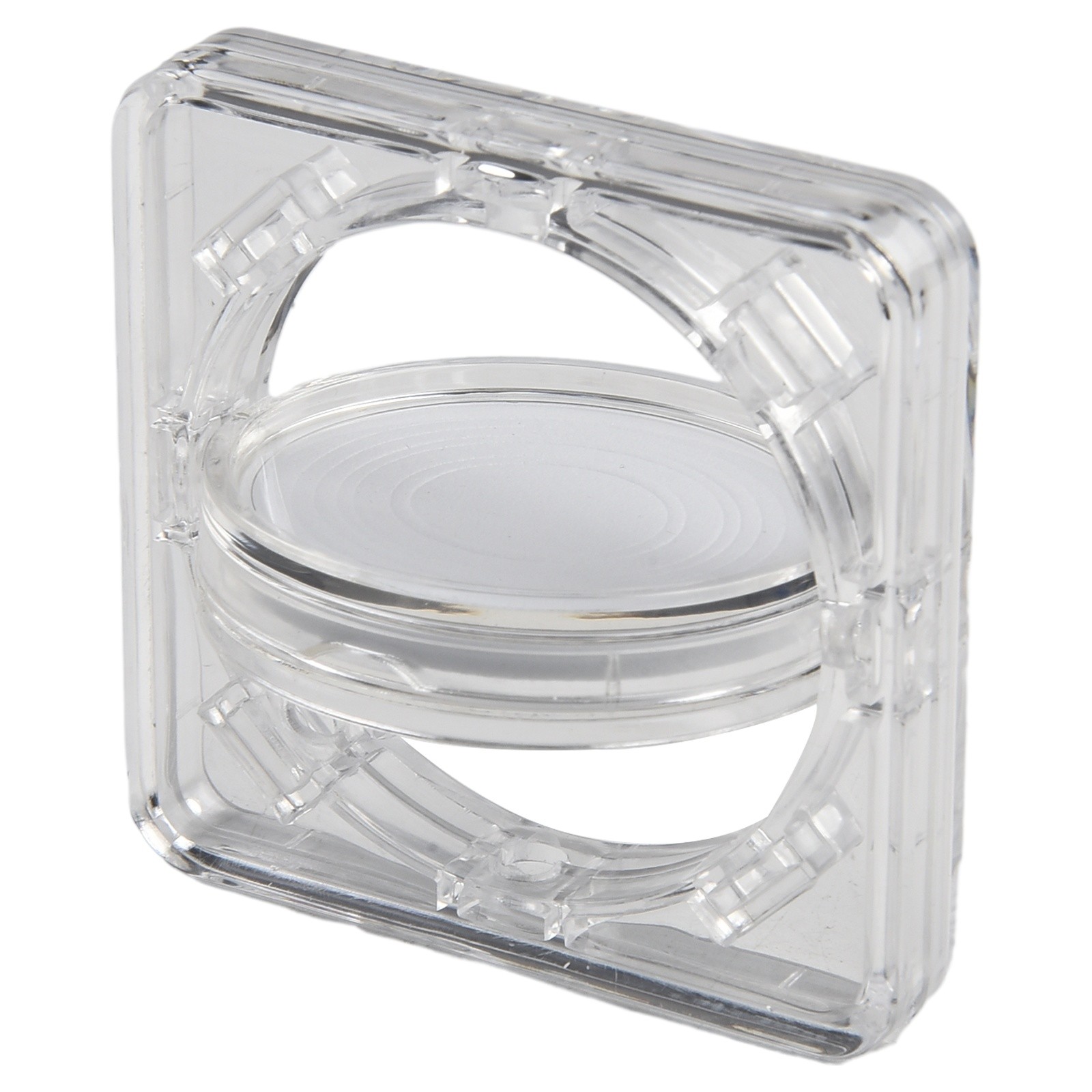 Rõ ràng Acrylic đồng xu hiển thị trường hợp 4cm đường kính hiển thị ra bộ sưu tập tiền xu của bạn