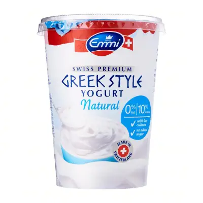 Emmi Greek Style Natural Yoghurt 0% - 450G
