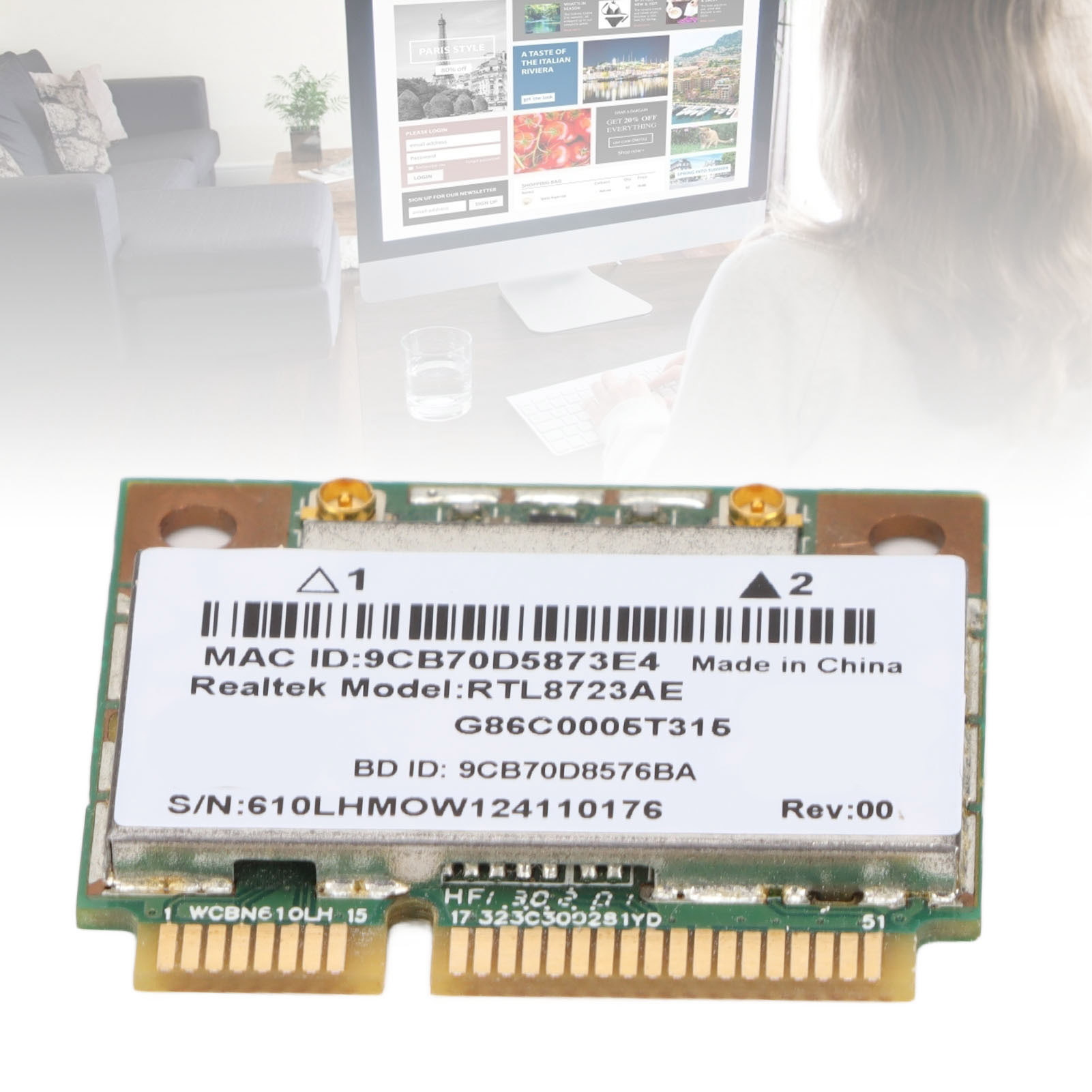 Các mạng không dây các mạng không dây pci‑e cắm và chạy cho máy tính để bàn cho máy tính cho máy tính