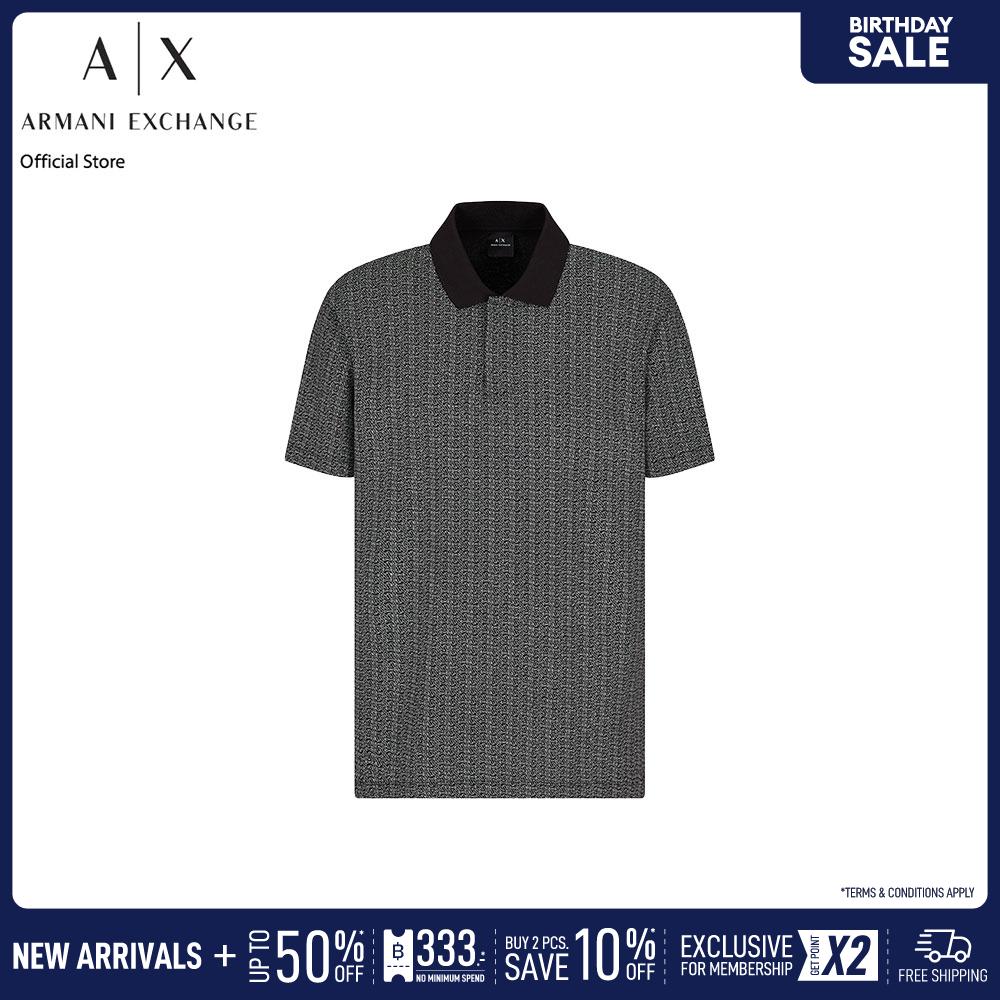 Armani Exchange Polo Men XM000736-AF10819-FC012 Black ราคา 4,290 บาท*ส่งฟรี