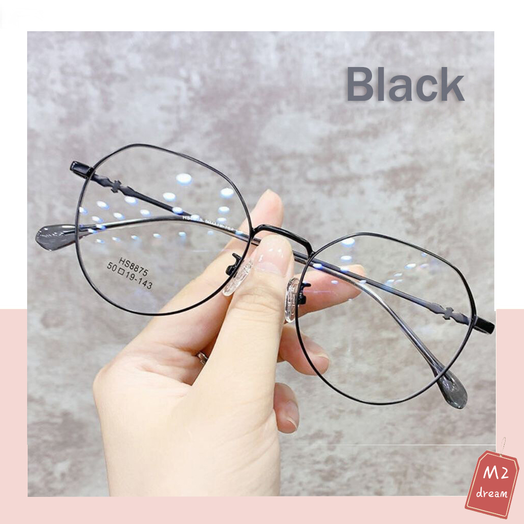 แว่นสายตาสั้น50-500° แว่นตากรองแสง แว่นตาแฟชั่น แว่นตาเกาหลี แว่นกรองแสง พร้อมส่งจากไทย ราคา 44 บาท*ส่งฟรี