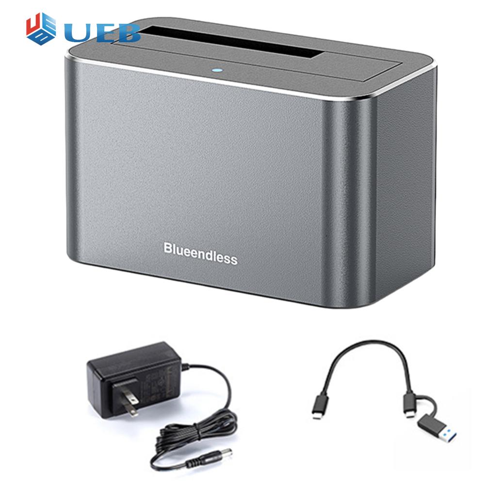 Hard Drive Dock SAS To USB 3.0 Adapter 5Gbps 2.5 3.5 Inch SATA HDD SSD Reader USB External Disk Box Enclosure Case for 2.5/3.5 Inch SATA/SAS HDD SSD ราคา 2,872 บาท*ส่งฟรี