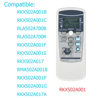 Mitsubishi Aircon Remote Control Heavy Industries Mitsubishi Remote RKX502A001 RKX502A001 - RKX502A001B - RKX502A001C - RLA502A700B - RLA502A700R - RKX502A001F - RKX502A001S - RKX502A017 - RMA502A001B - RKX502A001P - RKX502A001G - RKX502A017A