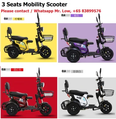 Mobility Scooter PMA 3 Seats
