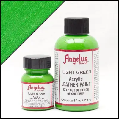 Angelus USA Light Green Acrylic Paint 4oz (Original Packaging)
