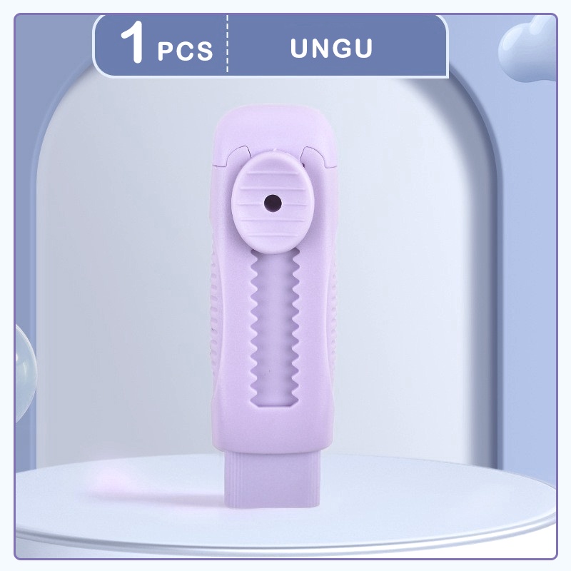 Penghapus Mekanik Eraser/Push Eraser/Sliding Eraser Cute - Qiqi Treasure