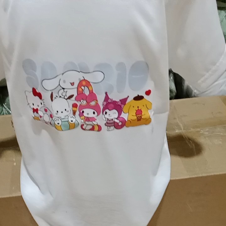 baju anak sanrio usia 2-10 tahun kaos cewek perempuan