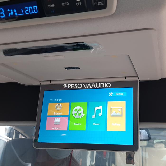 ROOF MONITOR 13 INCH - FLY MOUSE WIRELESS CONTROL -KasihMurah shop01 Harga 9,120,000 rupiah*Gratis Ongkir