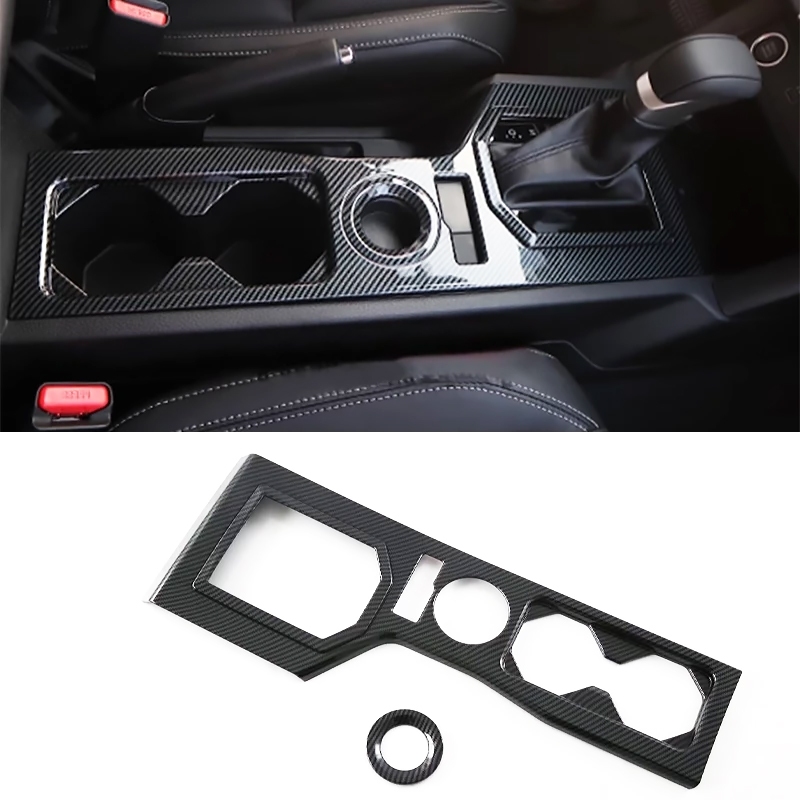 Car Center Console Gearshift For Mitsubishi Triton L200 GLS GSR MV Accessoires 2024 2025 Central Console Gear Shift Cover Trim Guard Interior Modification Protector 2Pcs ราคา 1,455 บาท*ส่งฟรี