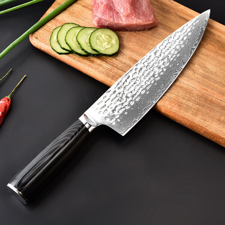 DAO BẾP NHẬT BẢN GYUTO THÉP DAMASCUS MÃ D7DT119 HD2025