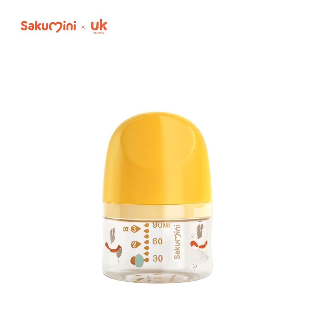 Botol Susu PPSU SAKUMINI Baby Natural Milk Feeding Bottle PPSU Bayi Newborn