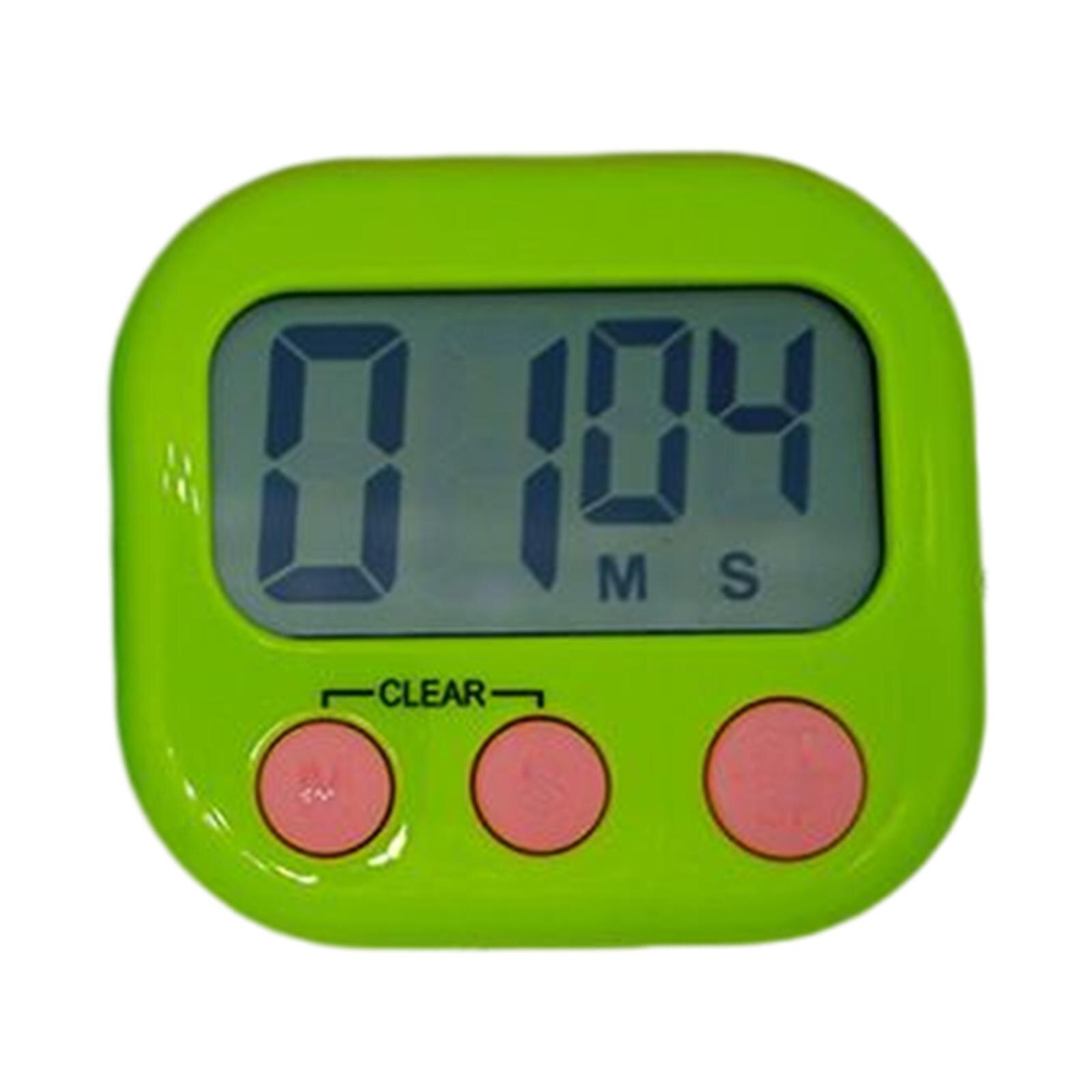 Digital Timer LCD Screen Loud Alarm Classroom Timer for Teacher Supplies Baking Office Sports Games Cooking