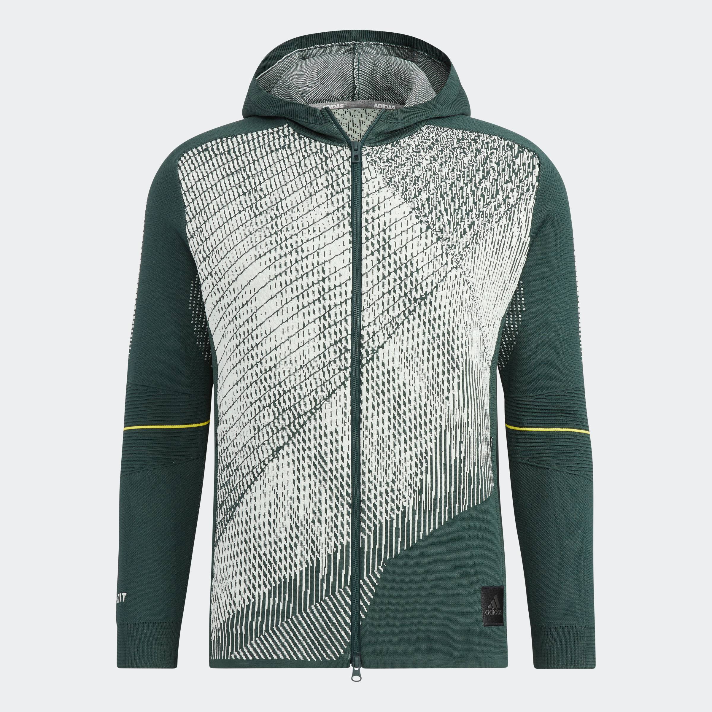 CHỈ 15-17.12-MUA 2 GIẢM 25% adidas Đánh gôn Áo Khoác Có Mũ Primeknit Statement Nam màu xanh lá HG4132