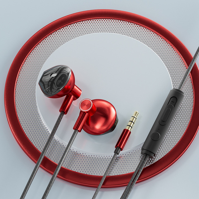 Phổ 3.5Mm Tai nghe có dây Hifi Trong Tai Tiếng Ồn Hủy Bỏ nhạc âm thanh nổi Tai nghe chơi game Với Tai nghe có mic Cho Samsung Xiaomi Redmi iPhone