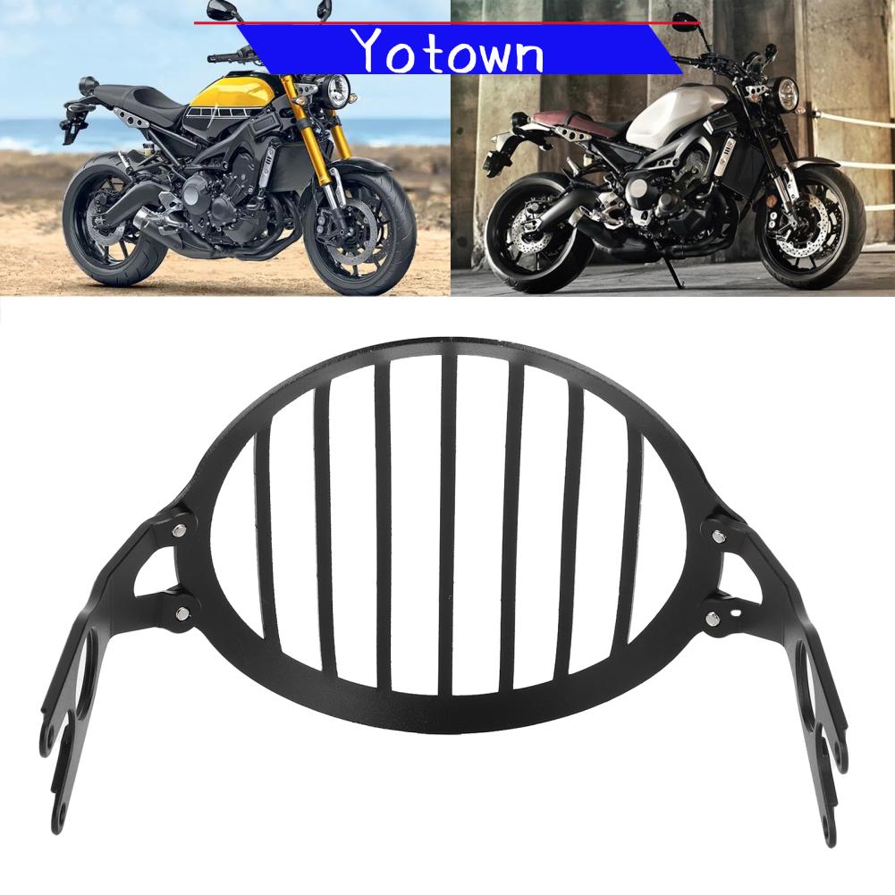 Yotown Tấm bảo vệ nắp bảo vệ đèn pha M513‑B062‑Black Phù hợp cho Yamaha XSR900 2016‑2019