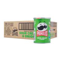 Pringles Potato Chips - Sour Cream & Onion 42g (Carton of 12 x 42G)