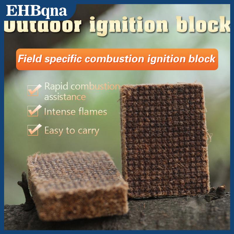 EHBqna Outdoor Kindling Tool BBQ Picnic Small Hot Pot Charcoal Ignition Block Wood Kindling For Camping Fire Fireplace Starter Lighters ราคา 51 บาท*ส่งฟรี