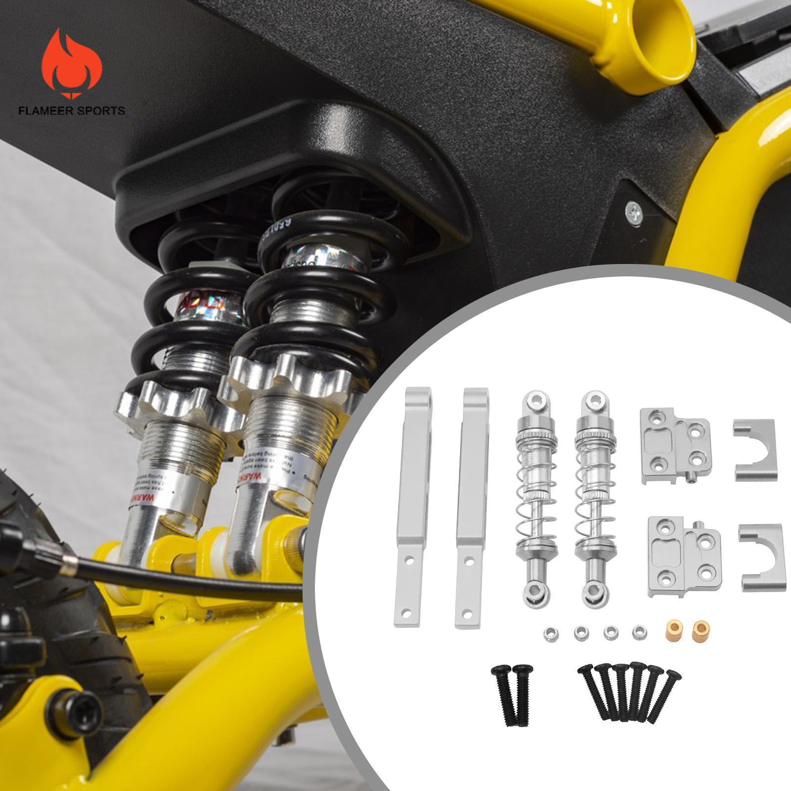 Flameer RC giảm xóc kẹp Rút Gáy Bộ thay thế sửa đổi dễ dàng để cài đặt có dầu RC những cú sốc cho 1:12 mn82 xe Crawler