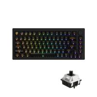 Akko 5075B Plus Wireless Mechanical Keyboard 75% RGB Hot-Swappable Tri-Mode with Knob (Dracula Castle / ASA Clear)