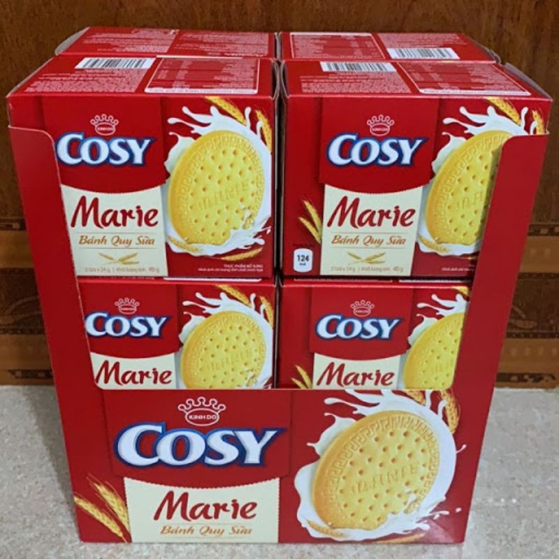 Bánh lễ quy Cosy Marie Lốc 12 hộp  48g hộp