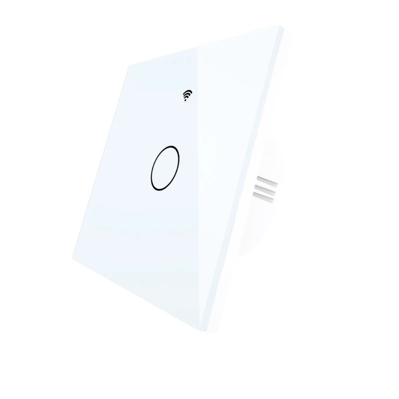 Tuya Wifi + Rf433 công tắc thông minh Wifi Tường Chế Độ Cảm Ứng Đèn Nền Tùy Chọn Với Alexa Google Nhà cuộc sống thông minh Ứng Dụng 86 1/2/3 Gang