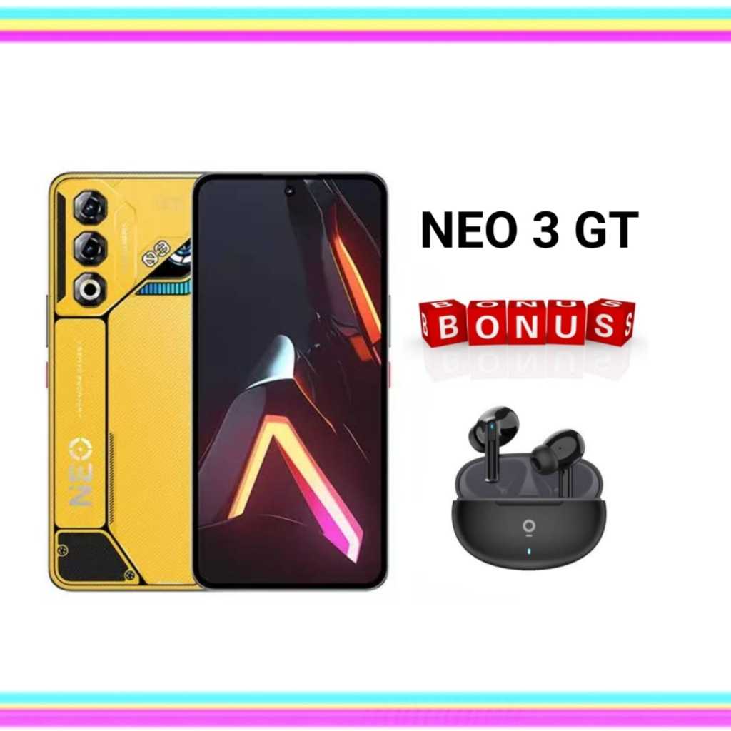 ZTE NUBIA NEO 3 GT 8/256 & NEO 3 8/256 NEW GARANSI RESMI Harga  2,249,000 Ringgit*Penghantaran Percuma