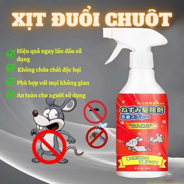 Xịt xua đuổi chuột,Chai xịt chuột,Bình Xịt Đuổi Chuột,Rat Off,Tinh dầu đuổi chuột,Rat Repell đuổi chuột hiệu quả - mùi dễ chịu,thuốc xịt chuột ,bình xịt đuổi chuột thái lan,chai xịt đuổi chuột ,xịt đuổi chuột,thuốc đuổi chuột,thuốc xịt đuổi chuột500ml