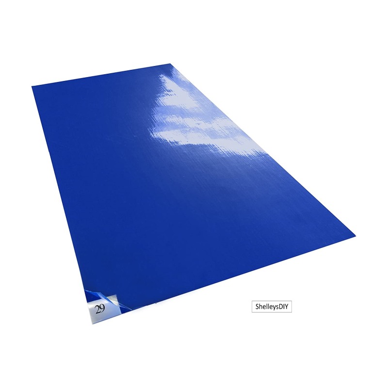 30 Sheets (Ready Stock in SG) Anti-Bacterial Ducts Remover Floor Sticky Mats - Blue 600MM X 900MM -Covid 19