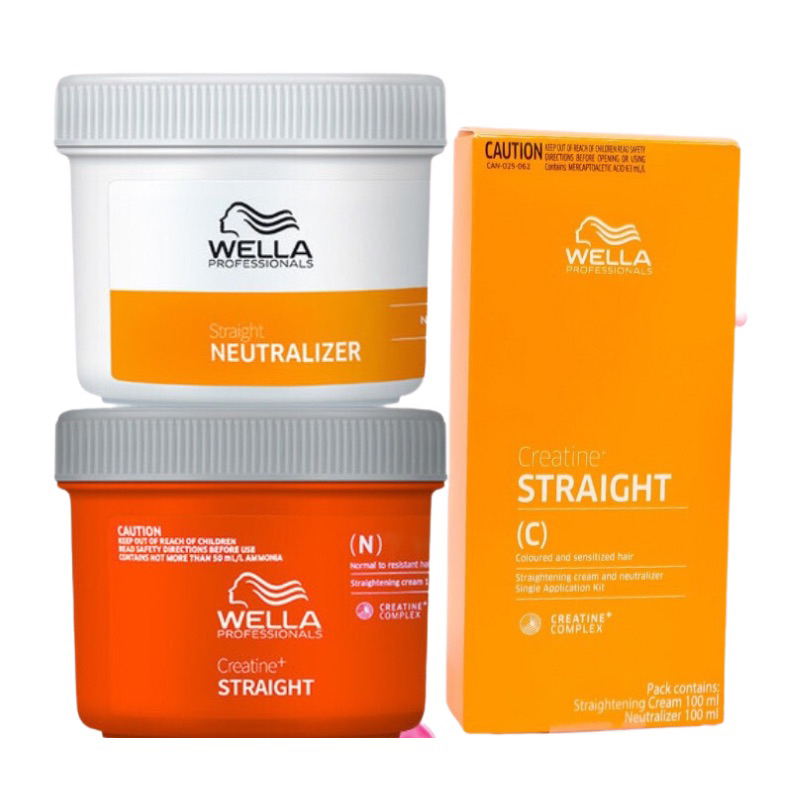 Bộ kem duỗi tóc cao cấp wella creatin straight đức