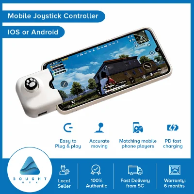 Yao Mobile Gaming Joystick Controller IOS Android League of Legends Mobile Legends CODM PUBG Genshin Impact Games