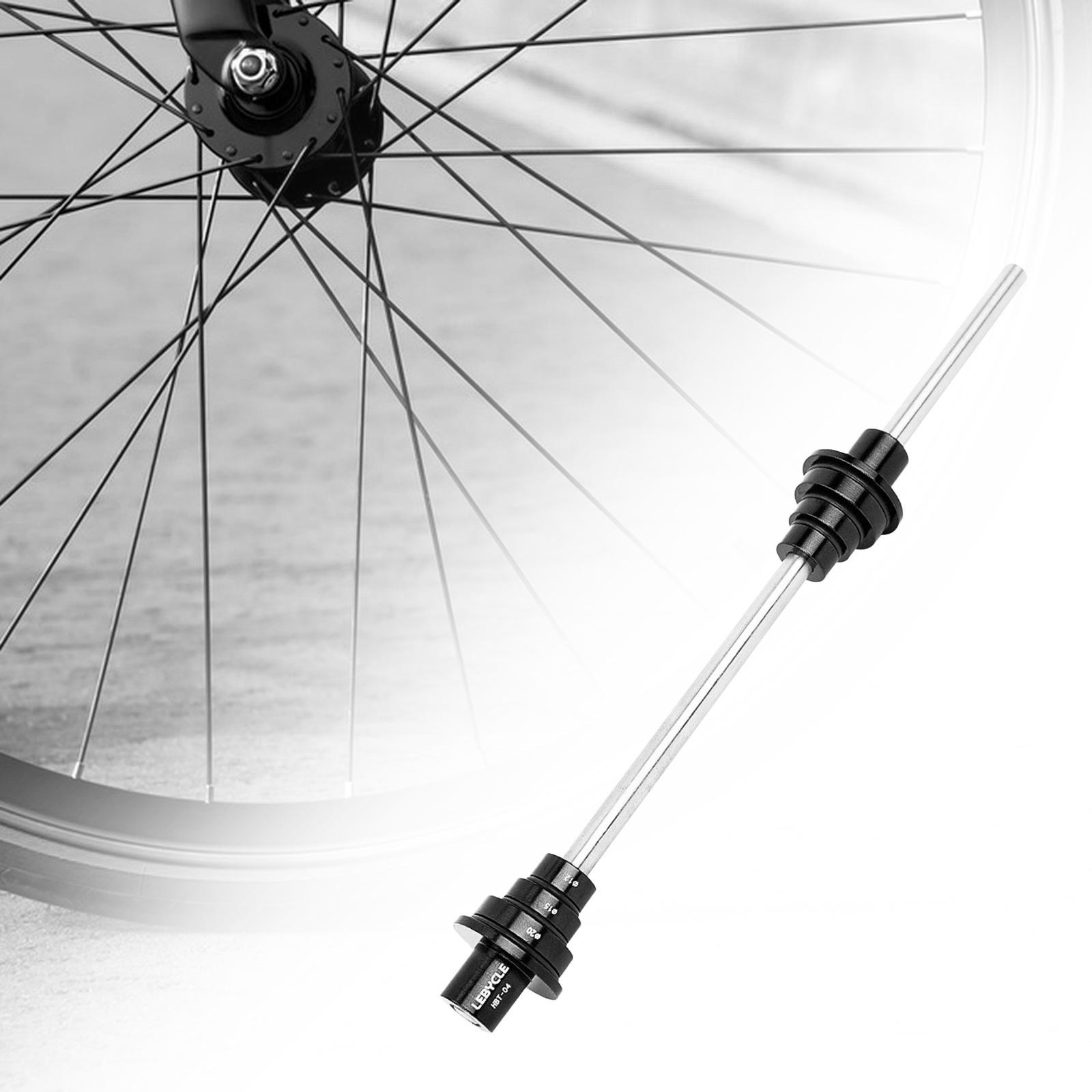 Bike Wheel Truing Stand thru Axle Adapter, Road Bike Training Accessories Truing
