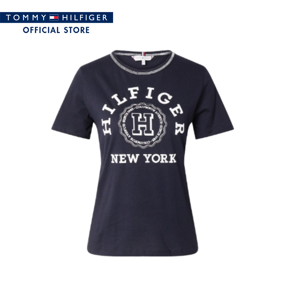 Tommy Hilfiger Women Tee Model WW0WW41575 DW5 - Blue ราคา 897 บาท*ส่งฟรี
