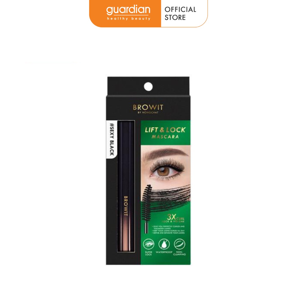 Mascara Browit Lift & Lock Mascara 6G - Sexy Black