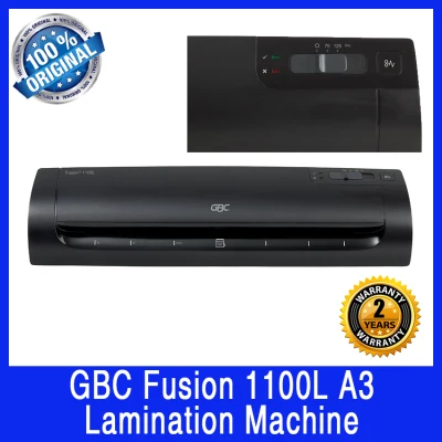 GBC Fusion 1100L A3 Laminating Machine. ID size to A3 Lamination. 2 Roller Technology. Cold Lamination. Local SG Stock. 2 Year Warranty
