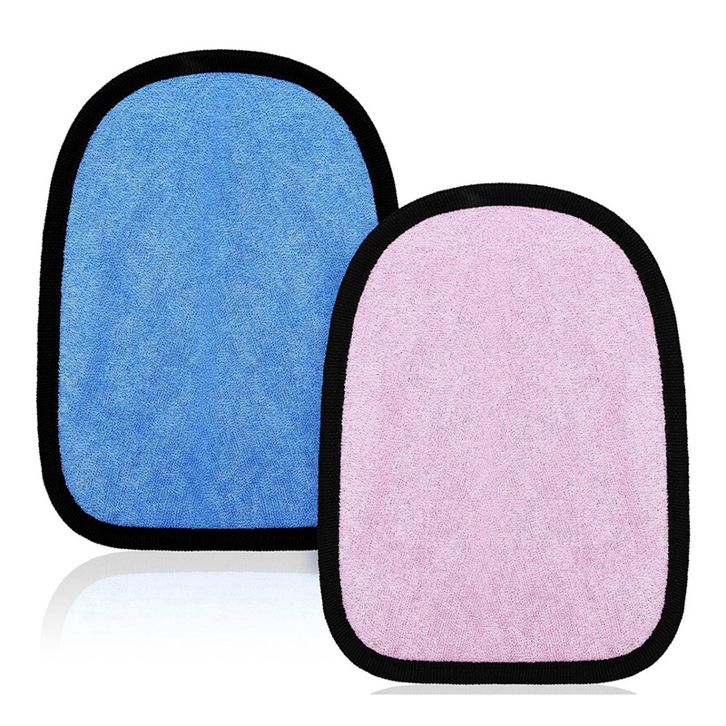 2 Pcs Sand Wipe Off Mitts Beach Sands Remover Cleaner Mitts for Beach Volleyball and Beach Activities Water Activities