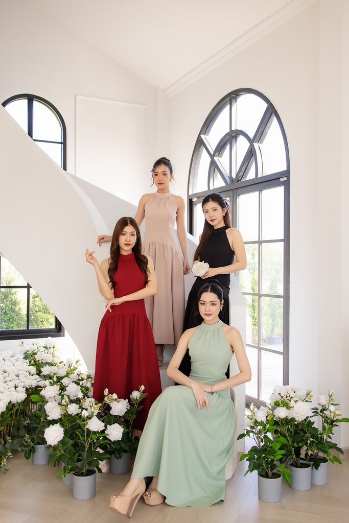 Evening dress & Gown MY LADY BY BAIFERN - ML0491 ราคา 990 บาท*ส่งฟรี
