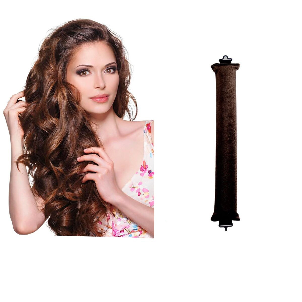 Heatless Hair Curler Sleep Curly Hair Stick Flexi Rods With Hook Sleep Curling Iron No Heat Curlers Overnight Heatless Curls - 7
