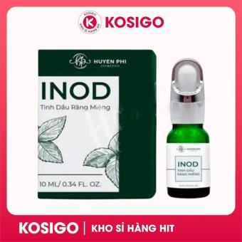 Tinh dầu răng miệng INOD COOL BREATH huyền phi 10ml thơm miệng khử mùi hôi miệng giảm nhiệt miệng ngừa sâu răng