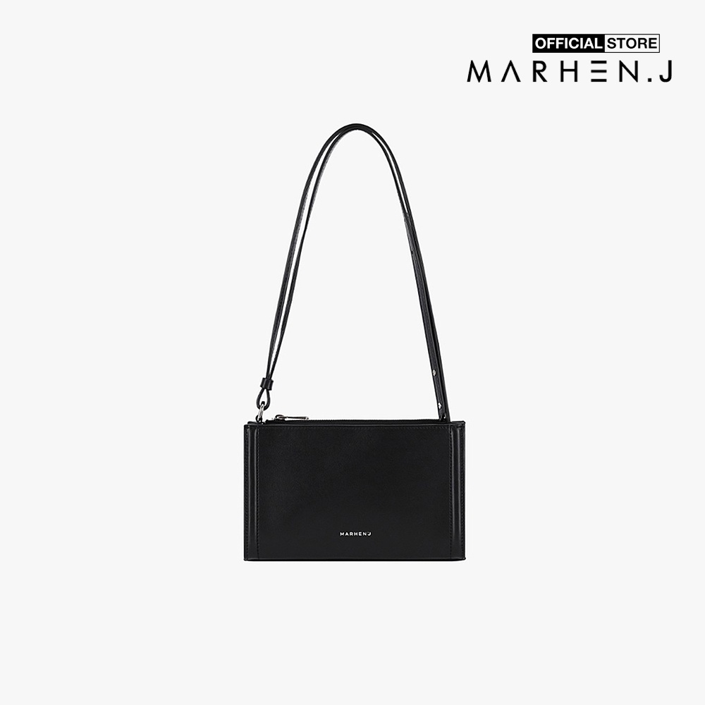 Marhen.j - túi đeo vai nữ phom chữ nhật nua mj22dnuaal-bk