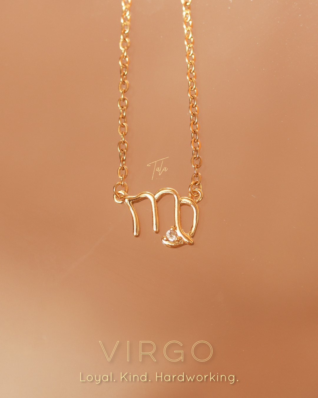 Shop Tala By Kyla Virgo Zodiac Necklace 