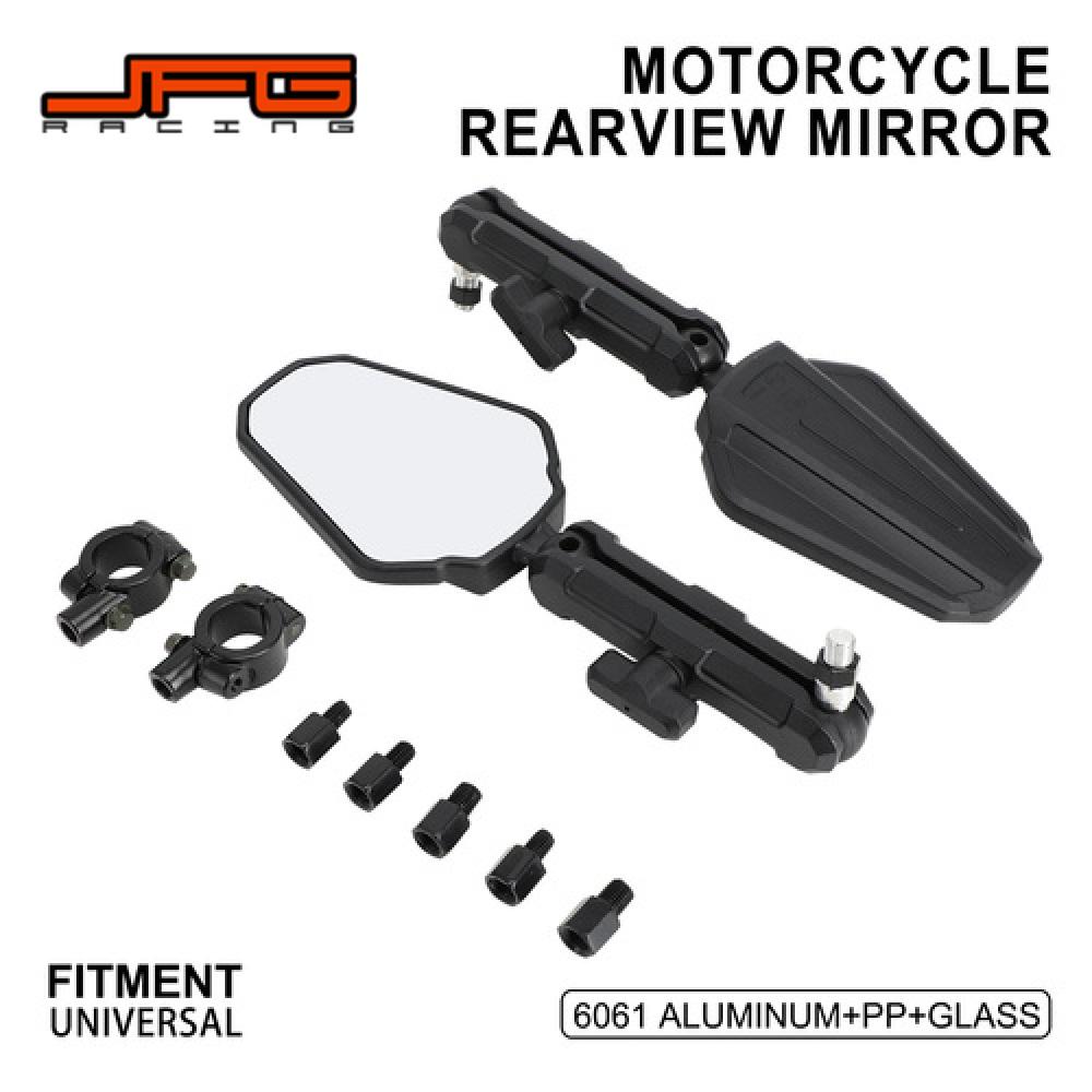 Jfg gương chiếu hậu cho xe đua cho phù hợp với hầu hết các xe máy Dirt Bike Motocross Enduro phụ kiện xe máy