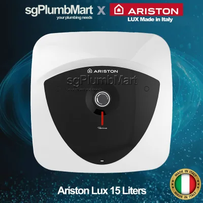 Ariston x sgPlumbMart LUX15 Storage Water Heater Andris Lux 15 Litres (Italy) Ariston Heater