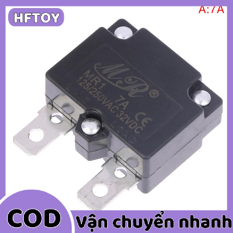 HFTOY Công tắc Rơ Le đặt lại tự động thiết bị bảo vệ quá tải dòng điện cho xe điện trẻ em Giá 18,434 Đồng*Miễn phí vận chuyển