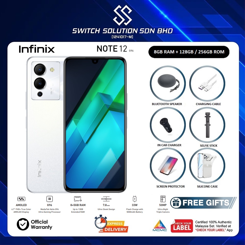 Infinix Note 12 G96 Price In Malaysia And Specs Rm685 Technave