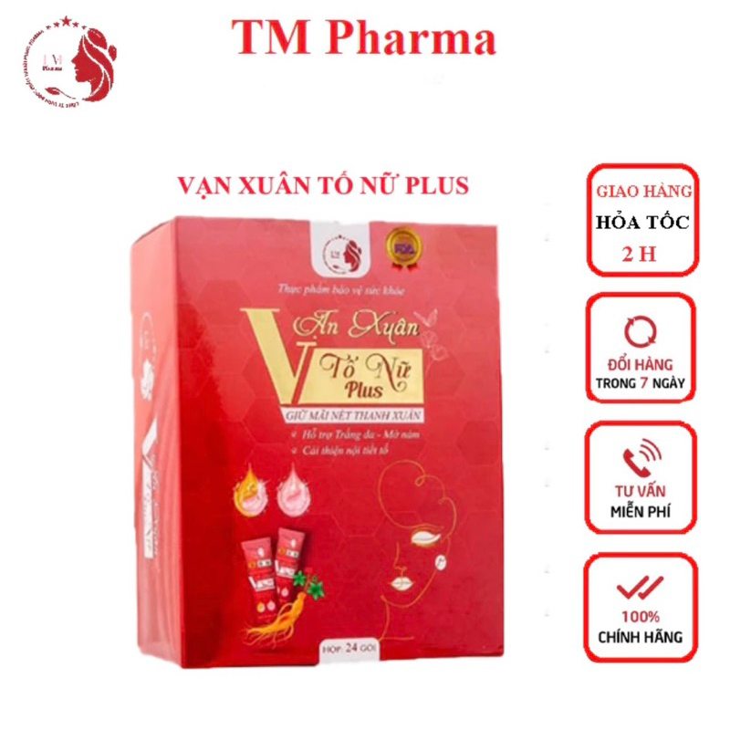 Vạn Xuân Tố Nữ Plus chính hãng TM PHARMA