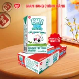 100% sữa tươi KUN có đường thùng 52 hộp x 110ml
