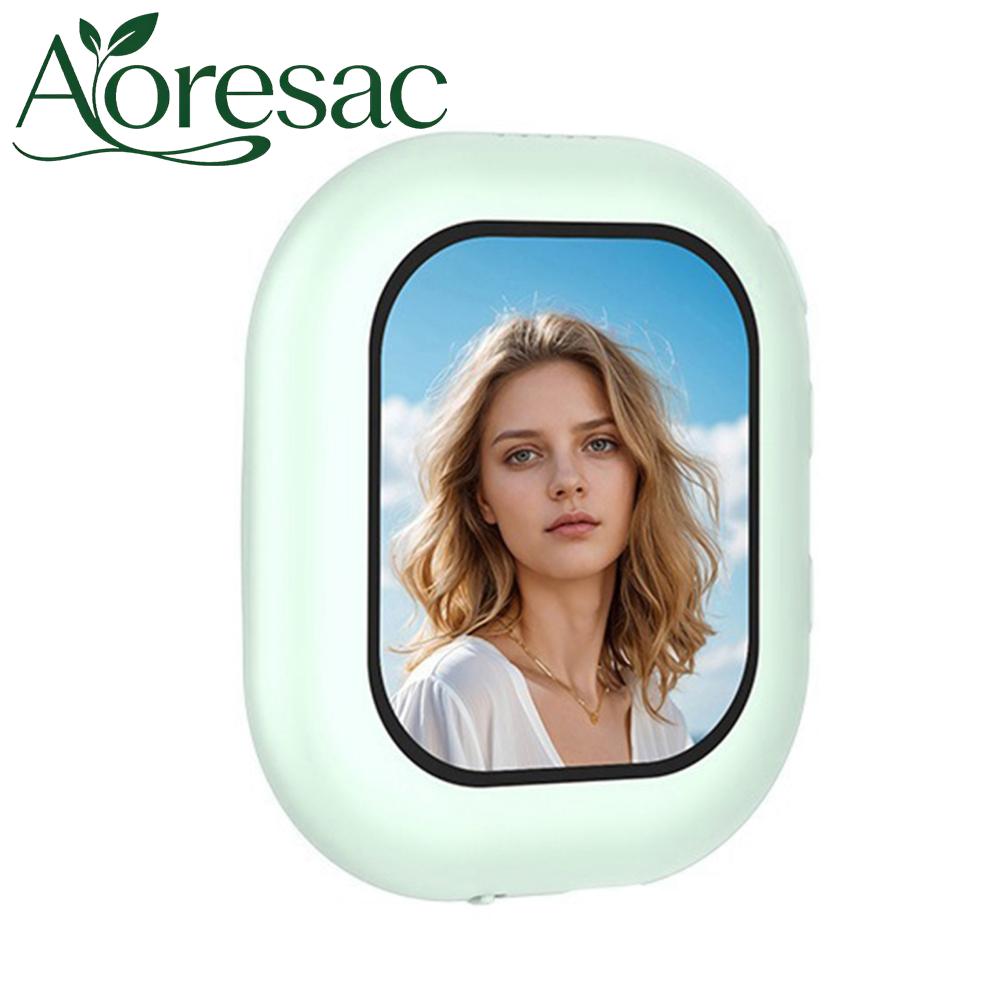 Aoresac 2.01 นิ้ว Vlog Selfie Monitor หน้าจอโทรศัพท์แม่เหล็กด้านหลังกล้อง Selfie Monitor สำหรับการสตรีมสด ราคา 1,687 บาท*ส่งฟรี