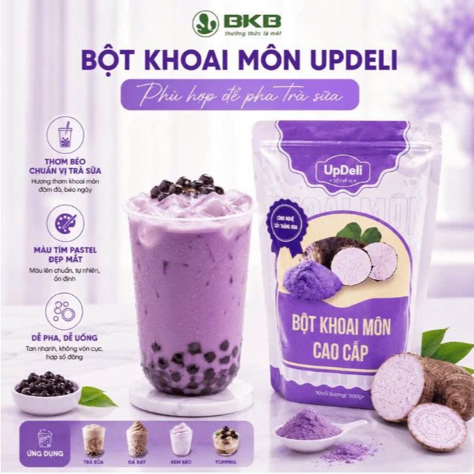 Bột khoai môn cao cấp UpDeli gói 500g